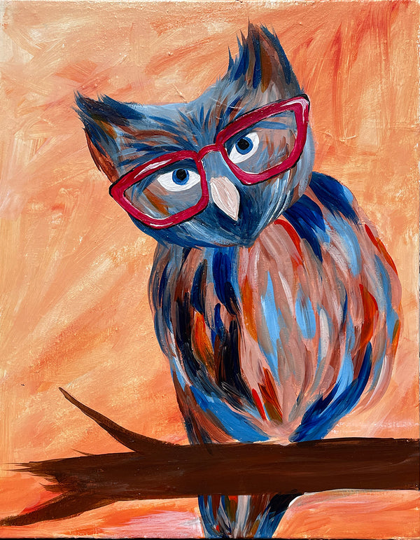 Wise Young Owl - Paint at Home Kit