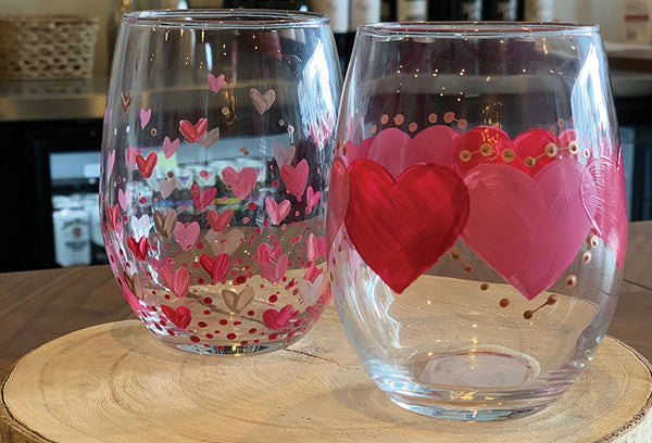 1/31: Galentine's Wine Glass Paint Party — Welcome