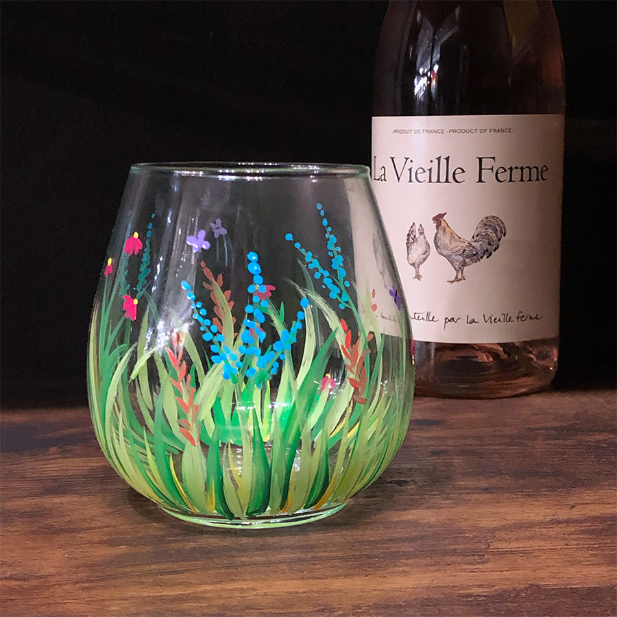 Wine Glass Painting at Studio Vino - Studio Vino Paint & Sip