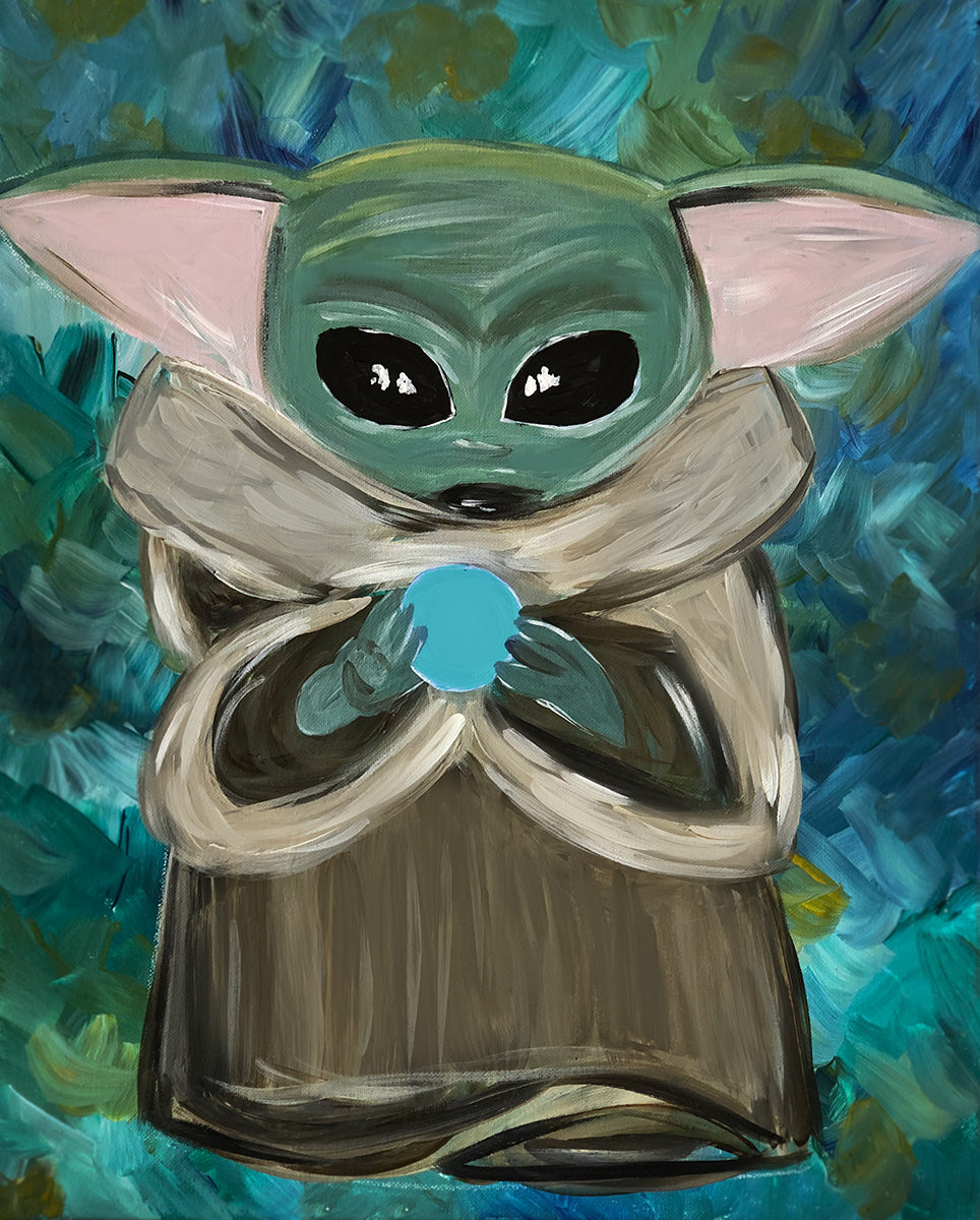 Baby Yoda Painting Kit