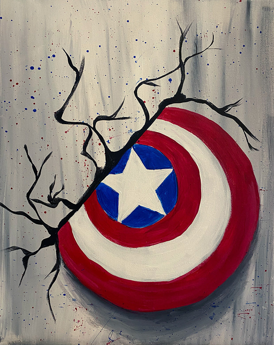 Marvel Painting Trivia Night Studio Vino Paint Sip